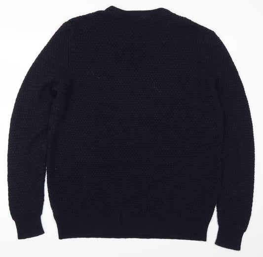 F&F Mens Blue   Pullover Jumper Size 2XL