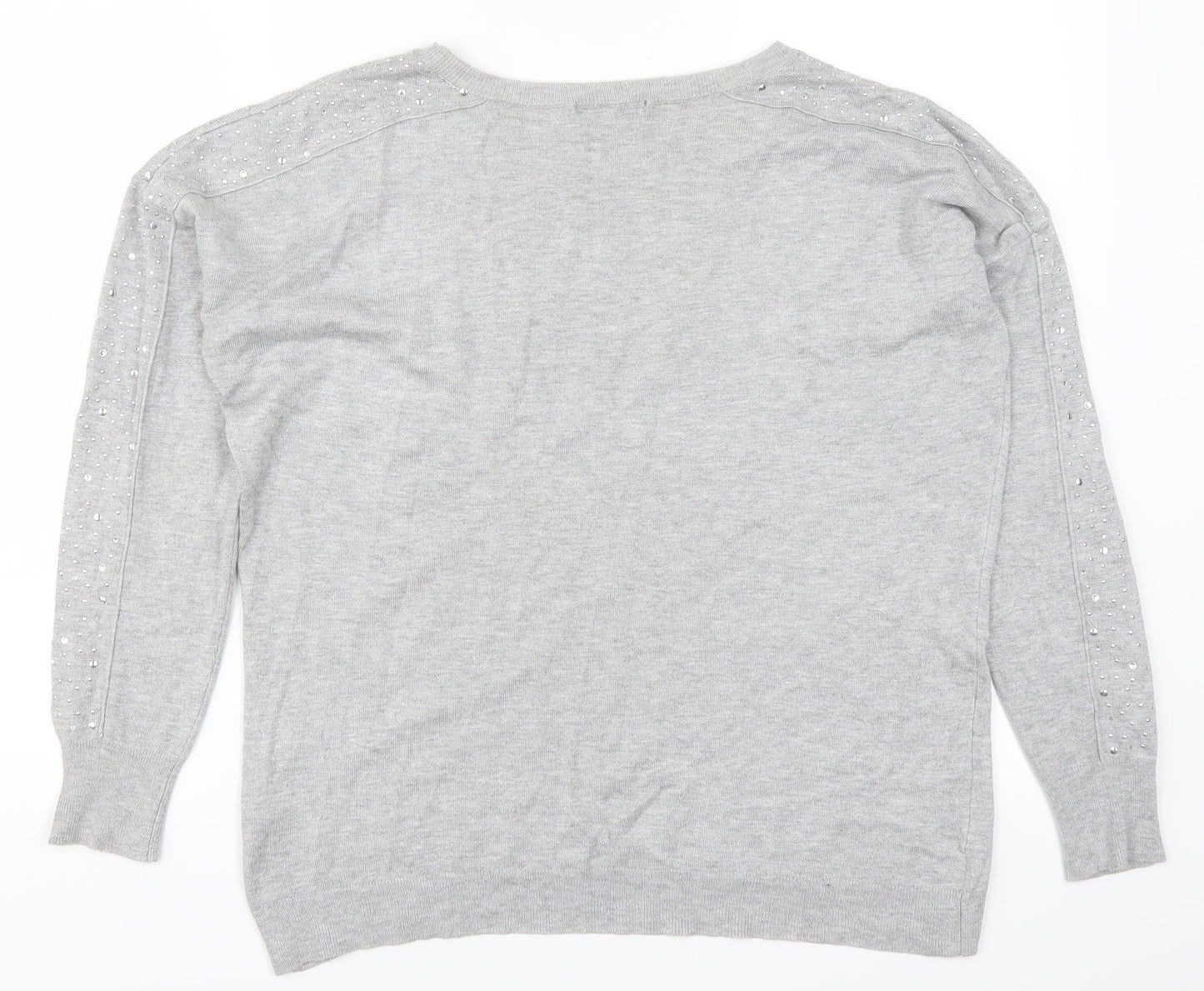 George Womens Grey   Pullover Jumper Size 12