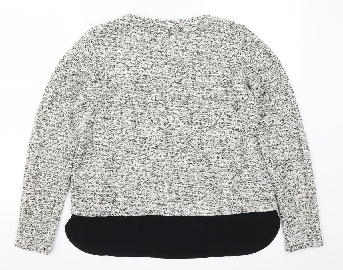 Dunnes Womens Grey   Pullover Jumper Size M