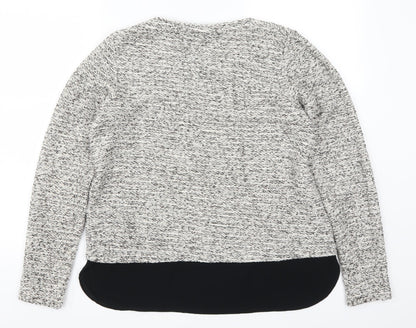 Dunnes Womens Grey   Pullover Jumper Size M