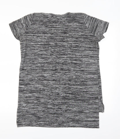 Womens UK Size 12 Atmosphere Grey Basic T-Shirt