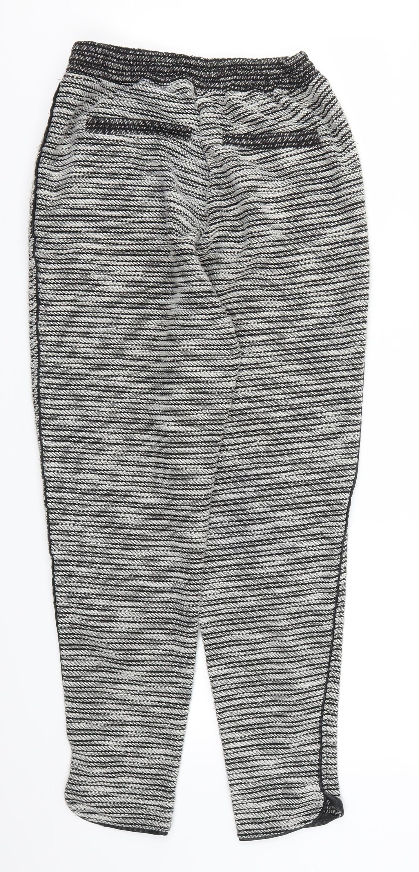 Womens UK Size XS H&M Regular Fit Sweatpants Grey Trousers