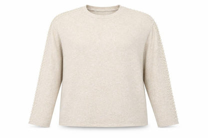 H&M Womens Beige   Pullover Jumper Size L