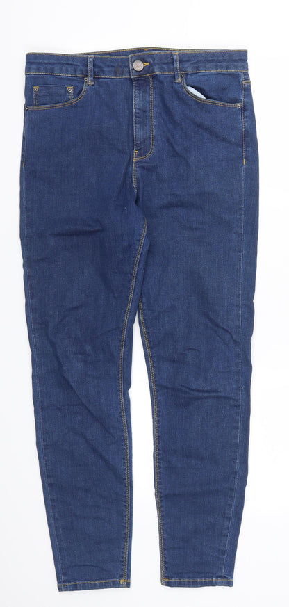 ASOS Womens Blue  Denim Skinny Jeans Size 30 in L26 in