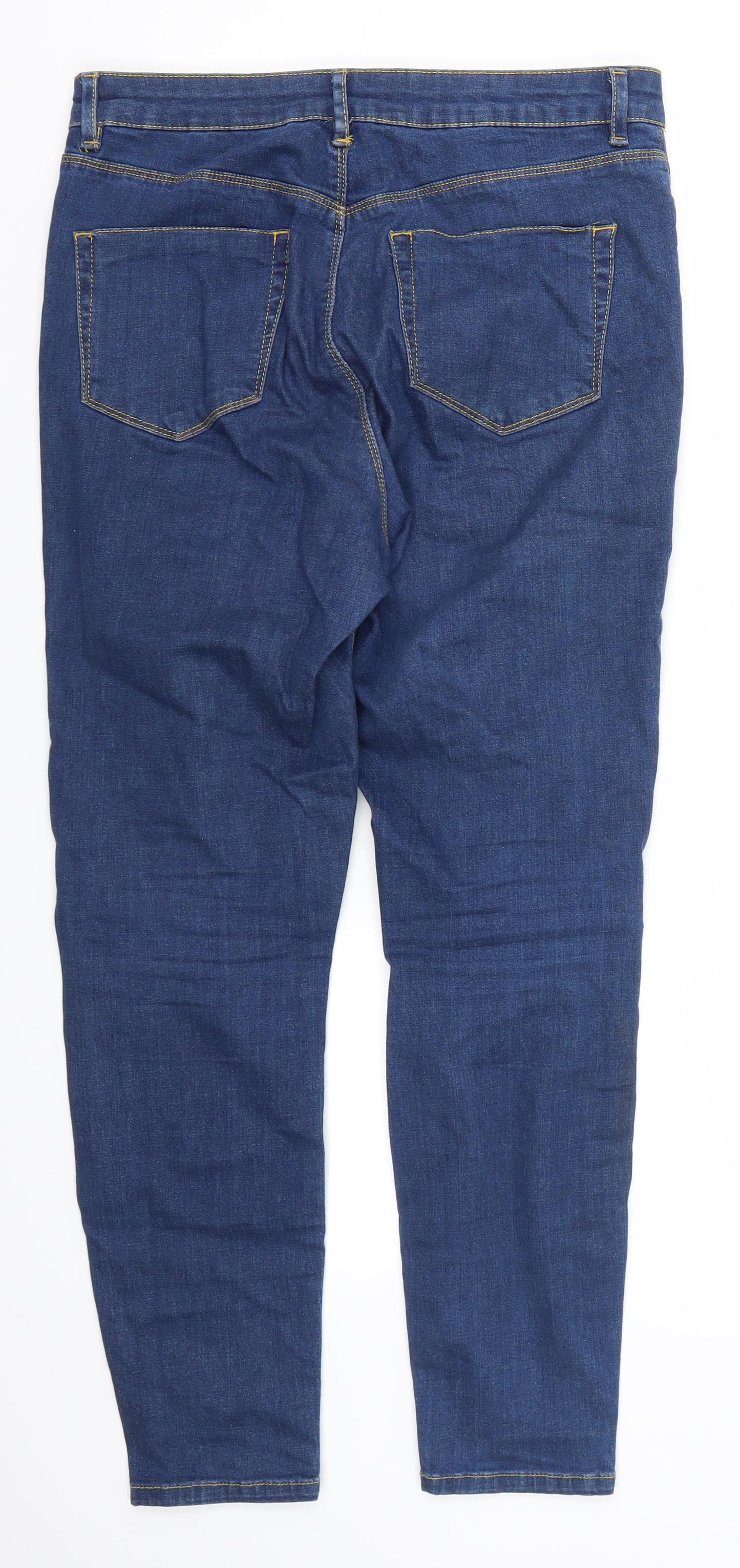 ASOS Womens Blue  Denim Skinny Jeans Size 30 in L26 in