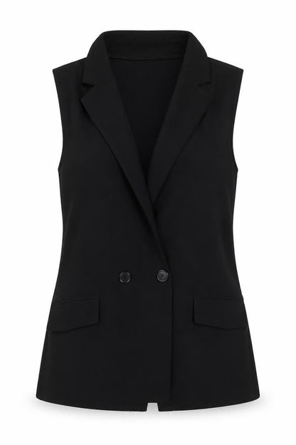 Womens UK Size 8 Cameo Rose Black Jacket