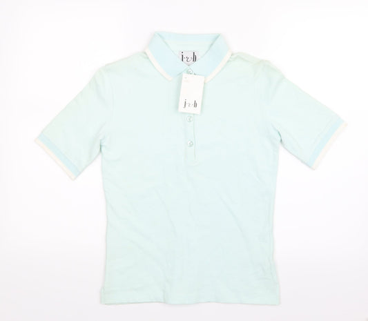 JRB Mens Blue    Polo Size S