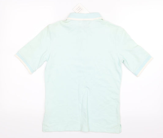 JRB Mens Blue    Polo Size S