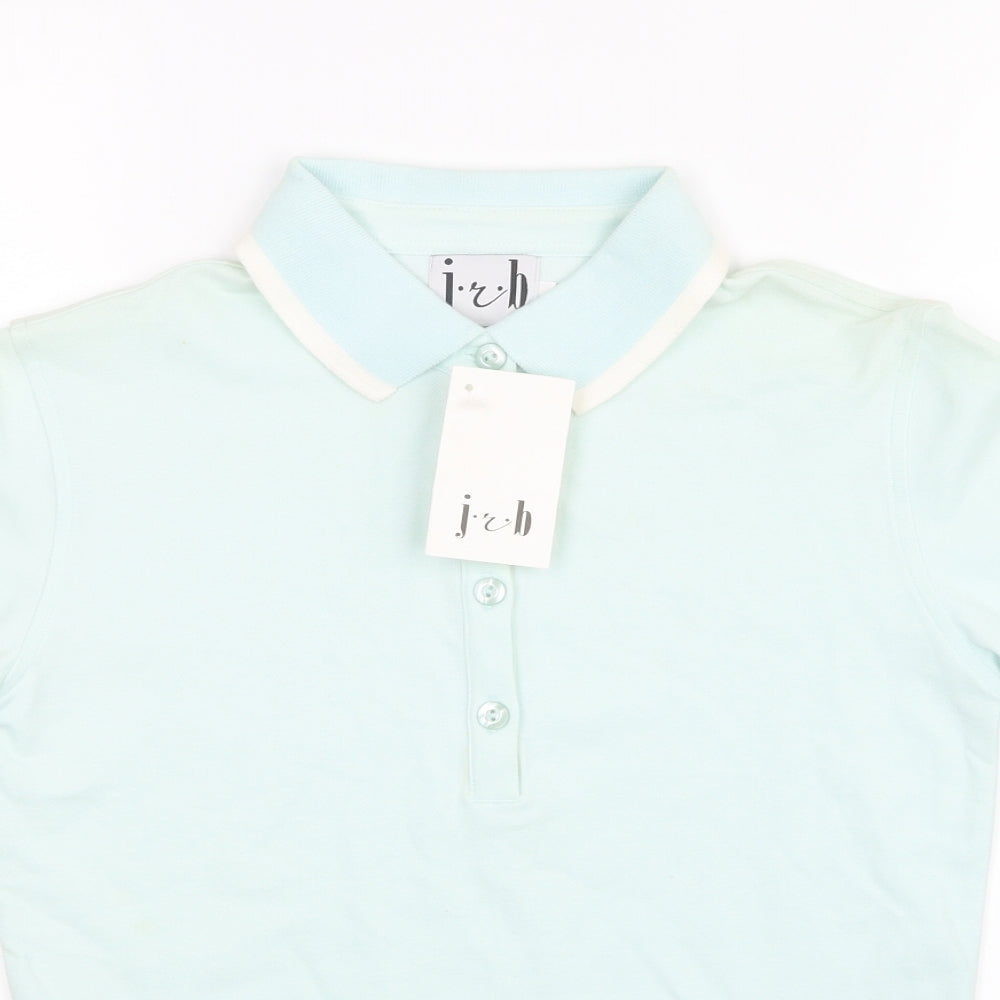JRB Mens Blue    Polo Size S