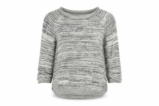 Wallis Womens Grey   Henley Jumper Size S