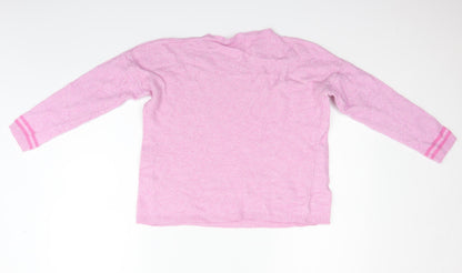 Sugar Womens Pink   Pullover Jumper Size S