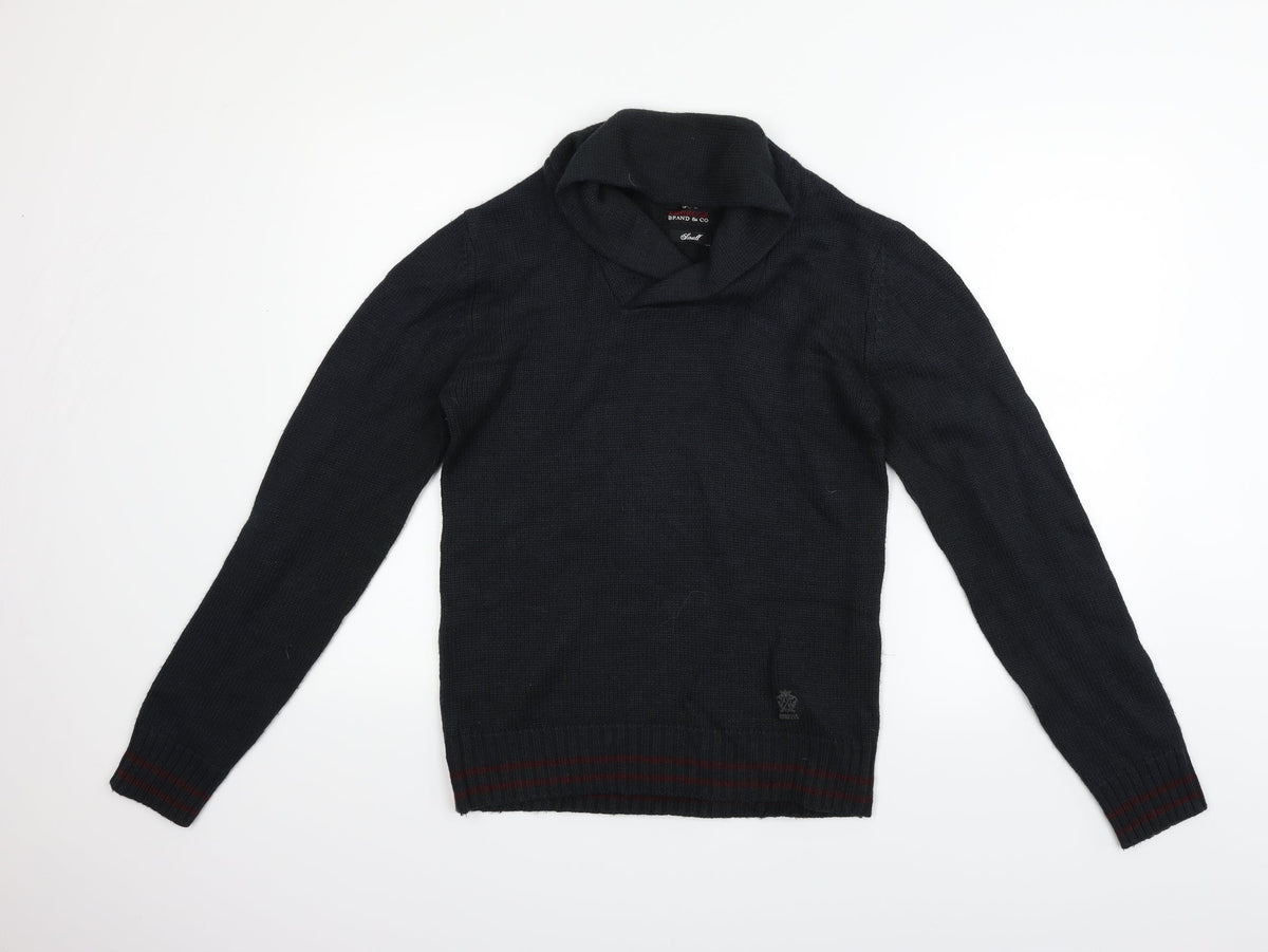 Ambrose & Jackson Mens Blue   Pullover Jumper Size S