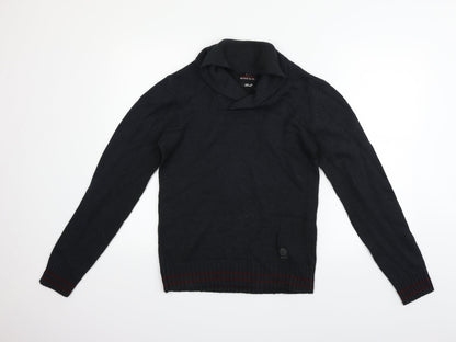 Ambrose & Jackson Mens Blue   Pullover Jumper Size S