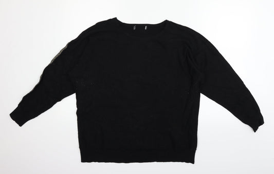 Primark Womens Black   Pullover Jumper Size XL