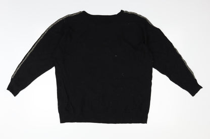 Primark Womens Black   Pullover Jumper Size XL