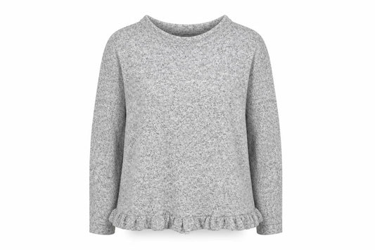 Oasis Womens Grey   Pullover Jumper Size L