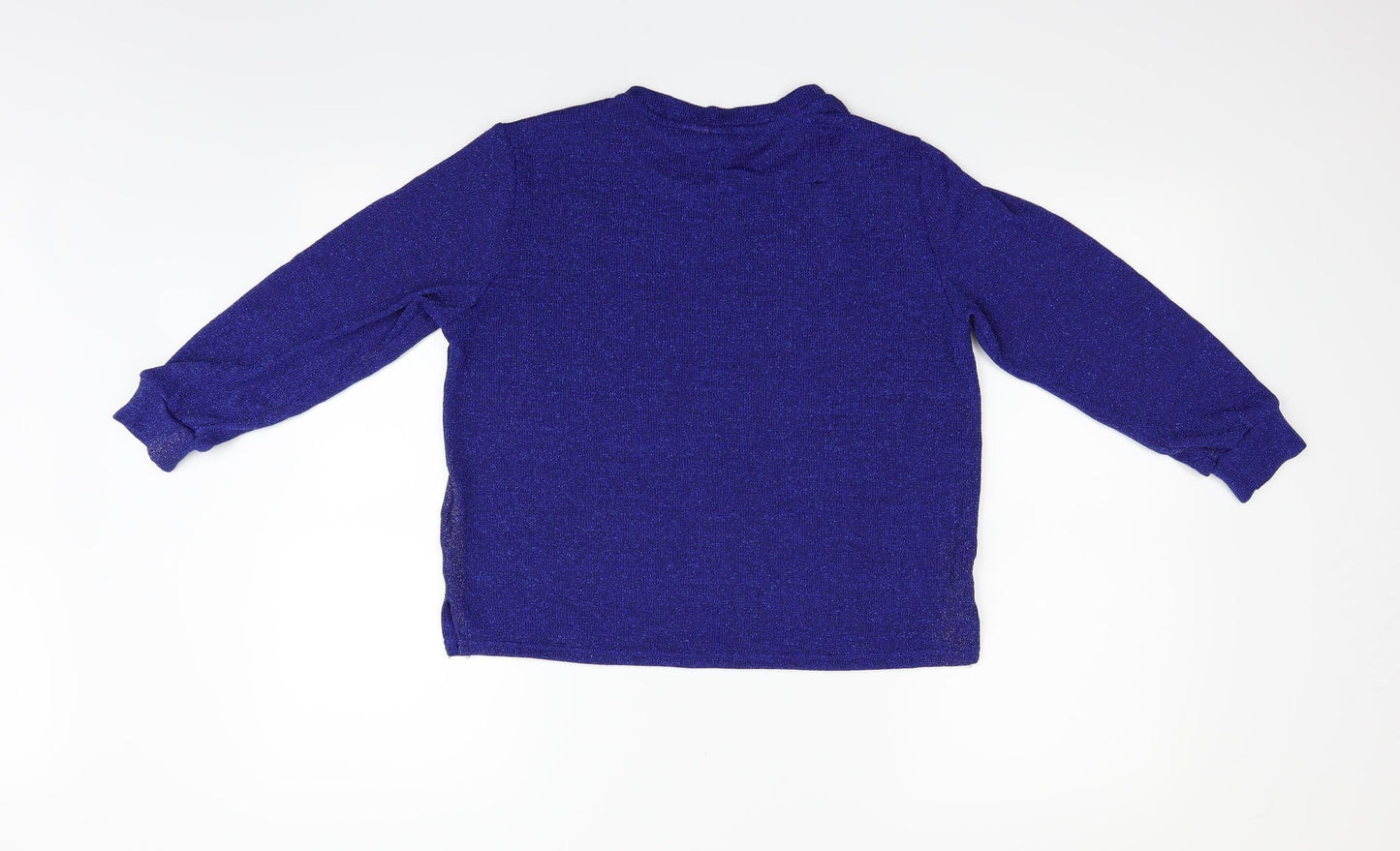 Divided Womens Blue   Pullover Jumper Size S