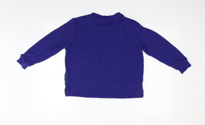 Divided Womens Blue   Pullover Jumper Size S