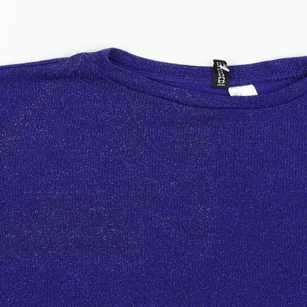 Divided Womens Blue   Pullover Jumper Size S