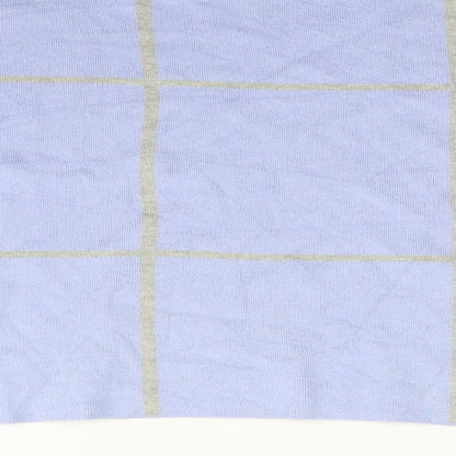 M&Co Womens Blue   Pullover Jumper Size M  - washable mark on arm