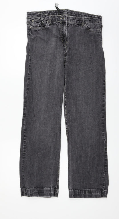 Bootcut  Womens Grey   Skinny Jeans Size 32 in