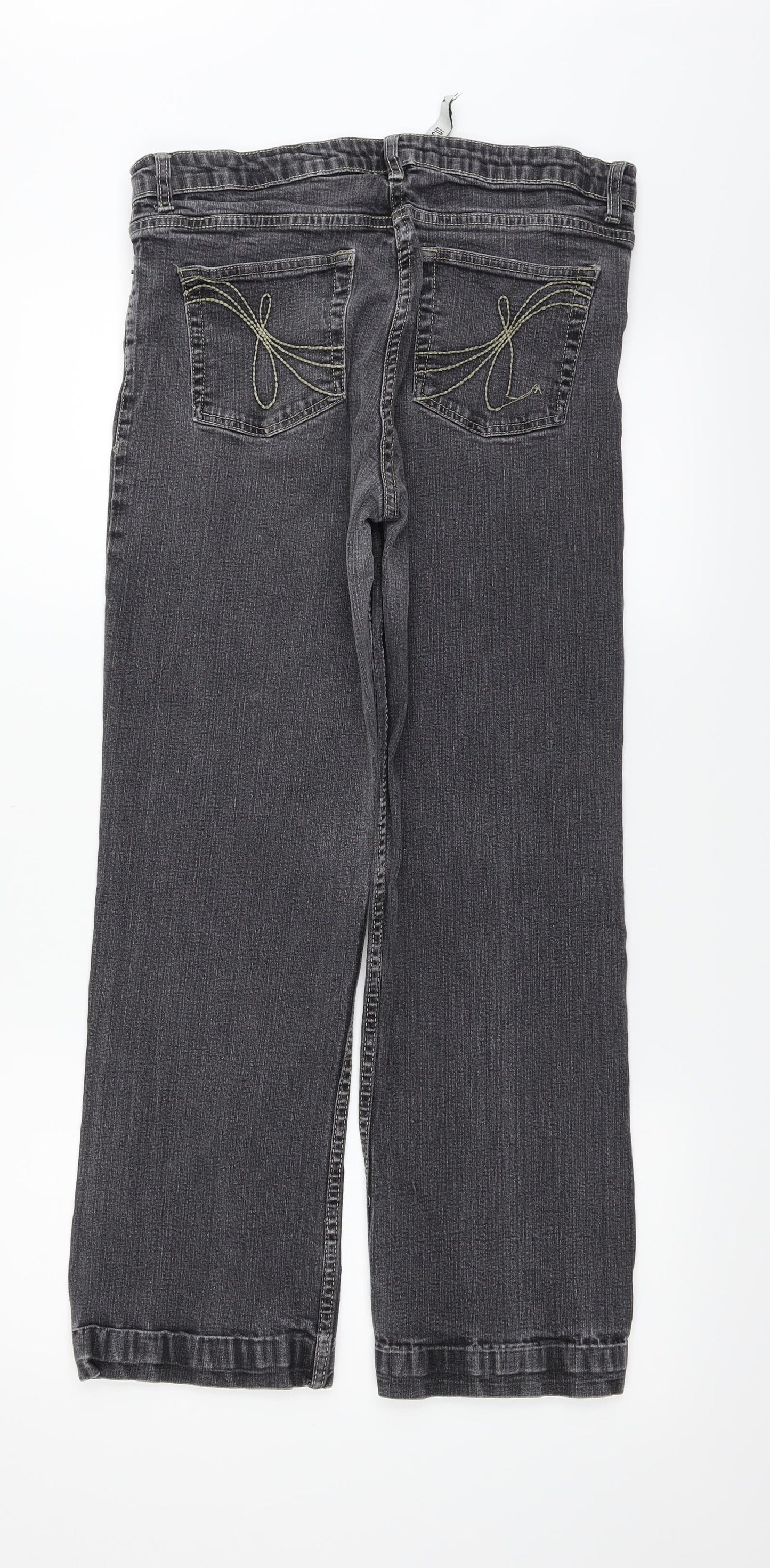 Bootcut  Womens Grey   Skinny Jeans Size 32 in