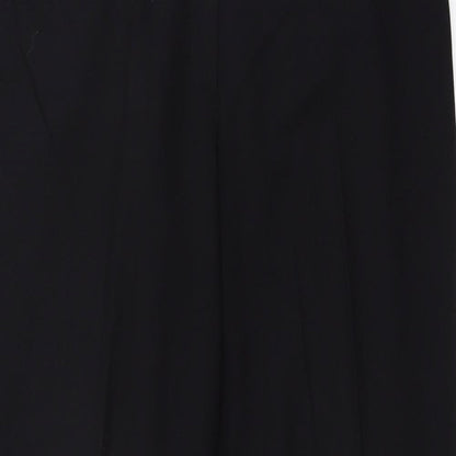 Womens UK Size 10 Marks and Spencer Regular Fit  Black Trousers