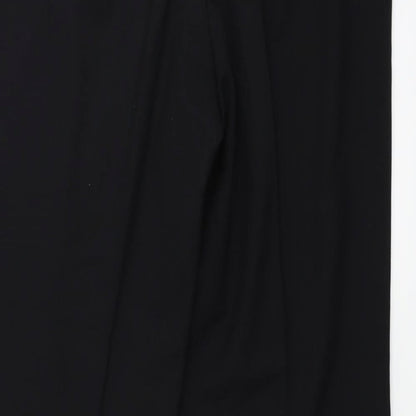 Womens UK Size 10 Marks and Spencer Regular Fit  Black Trousers