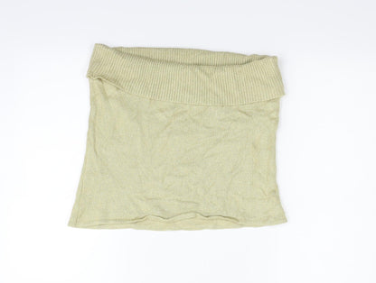 Seven  Womens Beige   Basic Blouse Size 22