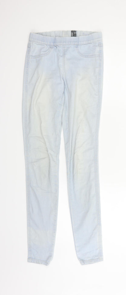 Womens UK Size 6 YesYes Regular Fit Straight Blue Jeans