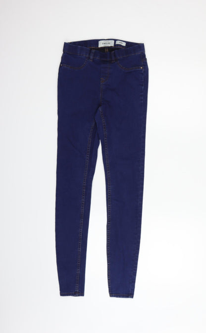 New Look Womens Blue   Trousers  Size 6 L30 in