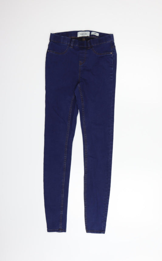 New Look Womens Blue   Trousers  Size 6 L30 in