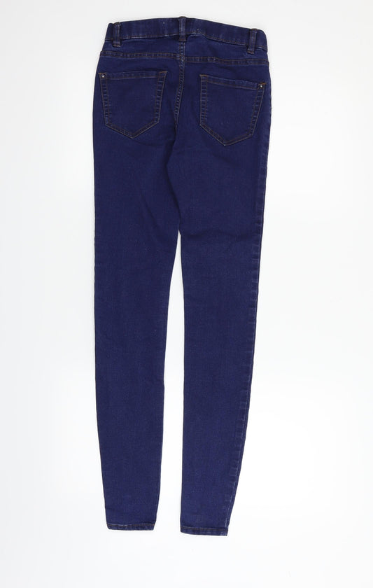 New Look Womens Blue   Trousers  Size 6 L30 in
