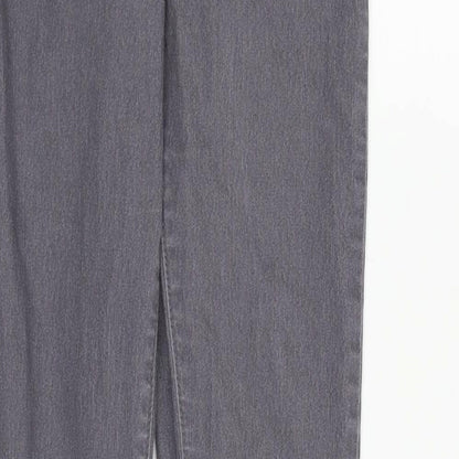PRETTYLITTLETHING Womens Grey   Skinny Jeans Size 8 L27 in