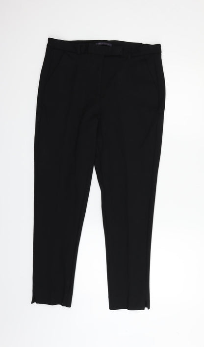 Womens UK Size 14 Marks and Spencer Regular Fit  Black Trousers