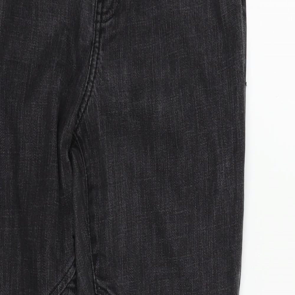 PLANET Womens Black   Straight Jeans Size 8 L28 in