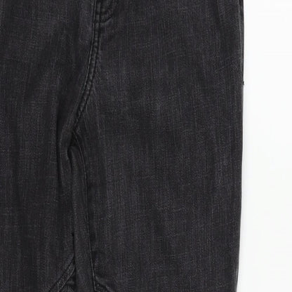 PLANET Womens Black   Straight Jeans Size 8 L28 in