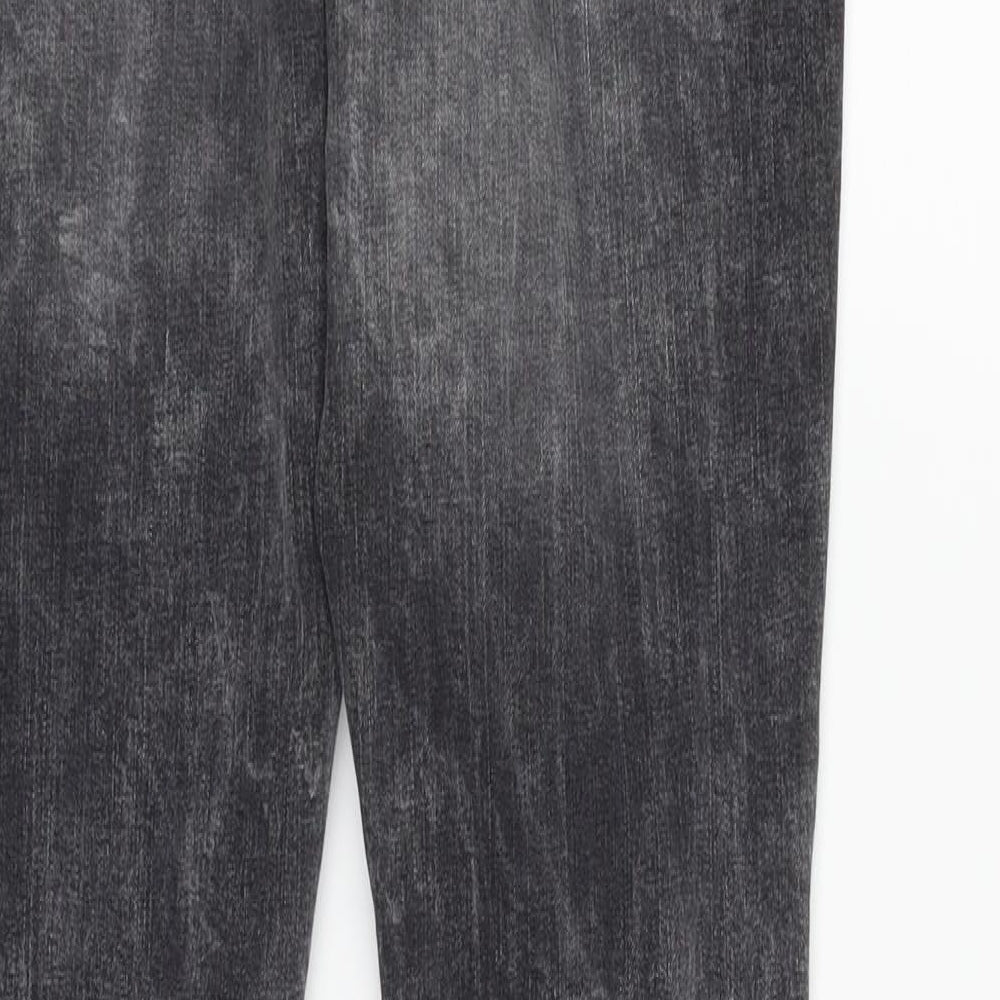 Womens UK Size 10 deniem & co Regular Fit Skinny Grey Jeans