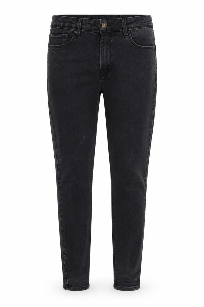 Denim & Co. Womens Black   Straight Jeans Size 16 L27 in