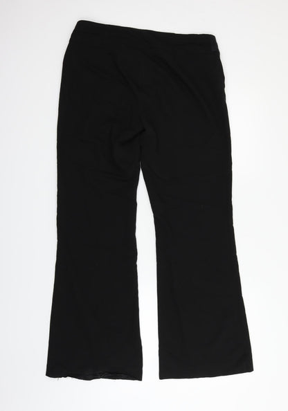 New Look Womens Black   Trousers  Size 12 L29 in