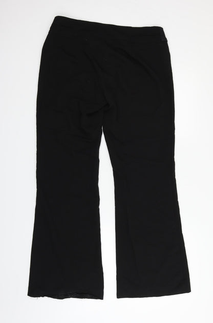 New Look Womens Black   Trousers  Size 12 L29 in