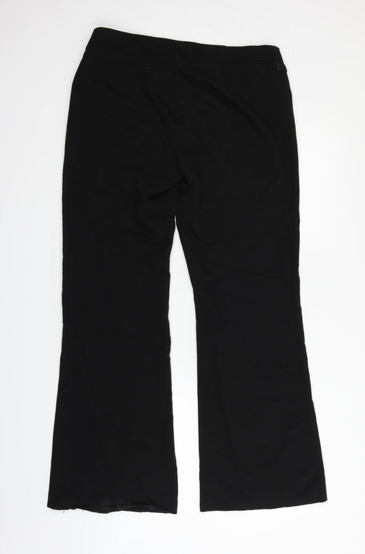 New Look Womens Black   Trousers  Size 12 L29 in