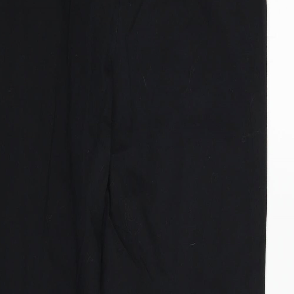 TU Womens Black   Trousers  Size 12 L22 in