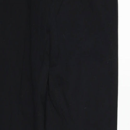 TU Womens Black   Trousers  Size 12 L22 in