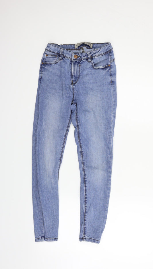 Womens UK Size 12 deniem & co Regular Fit Straight Blue Jeans