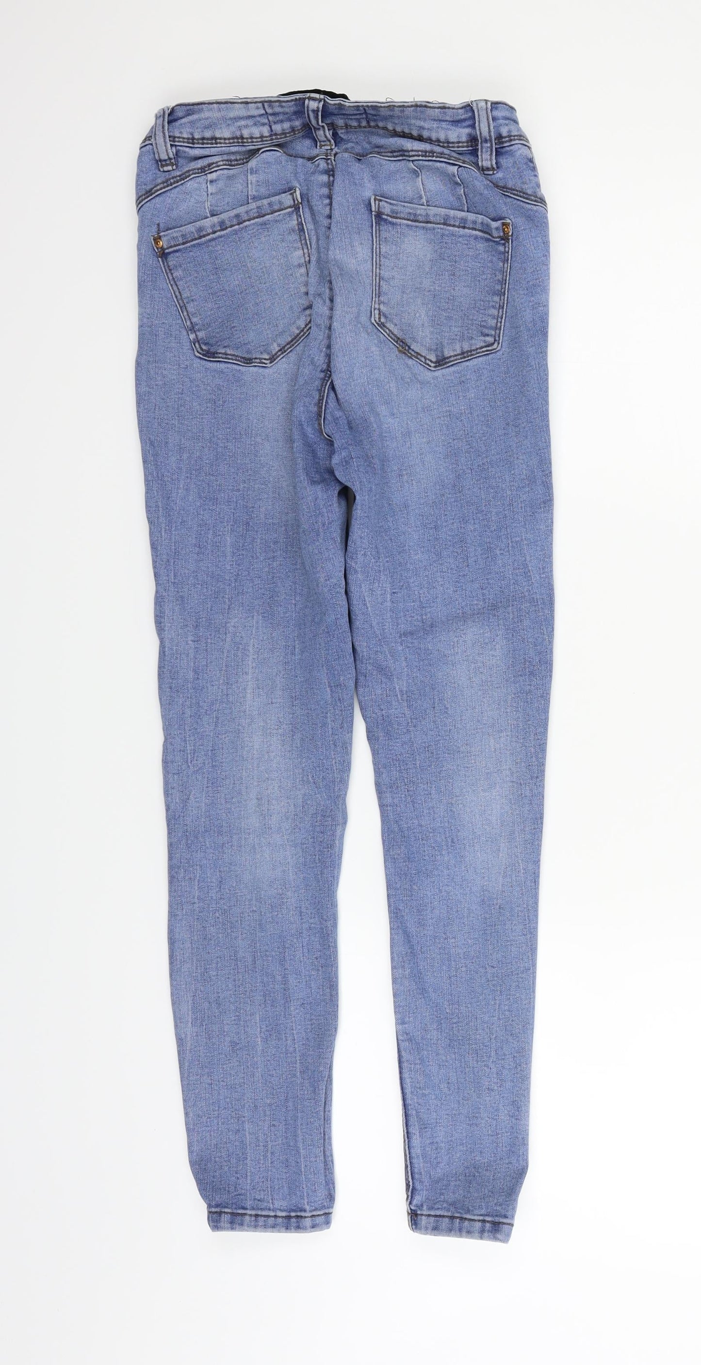 Womens UK Size 12 deniem & co Regular Fit Straight Blue Jeans