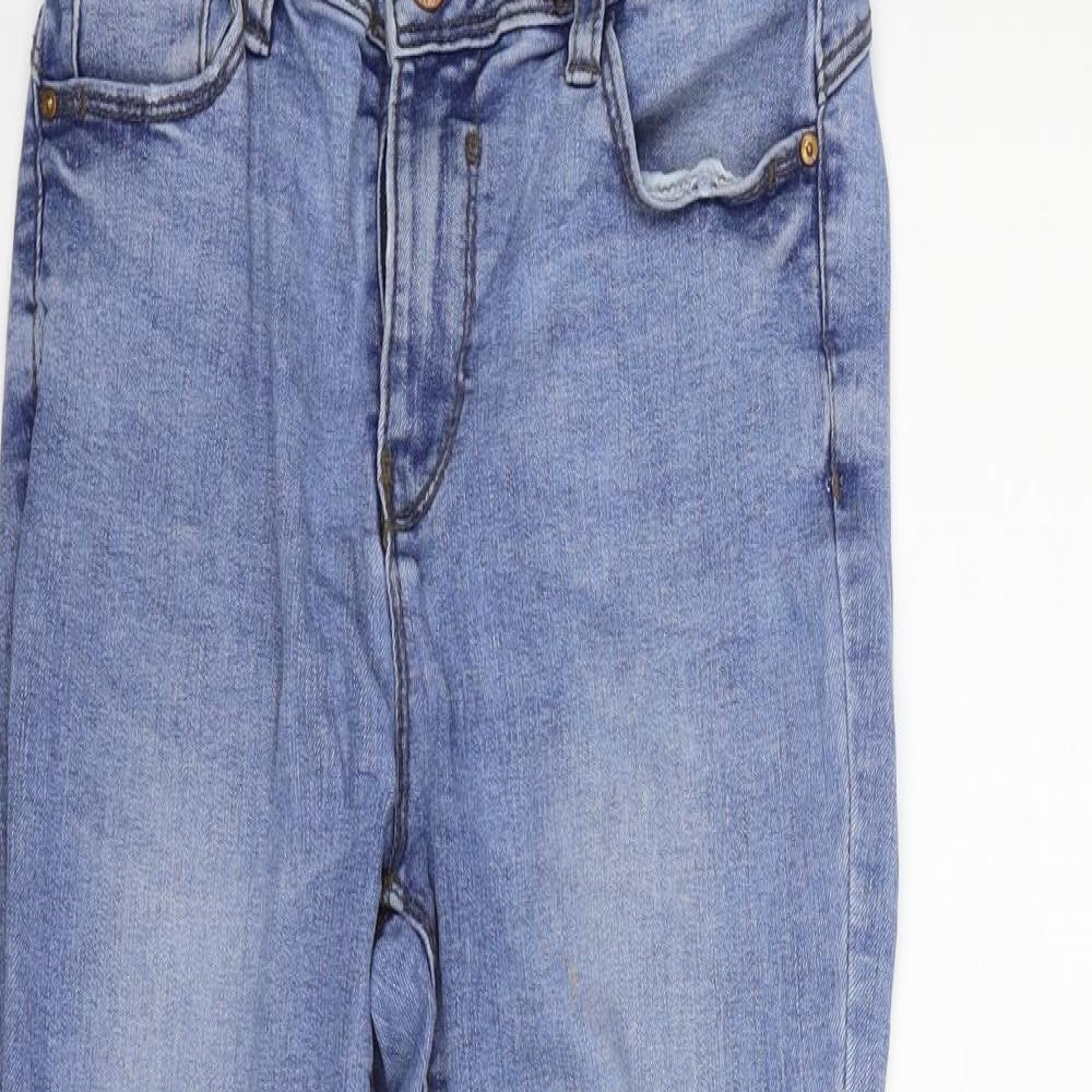 Womens UK Size 12 deniem & co Regular Fit Straight Blue Jeans