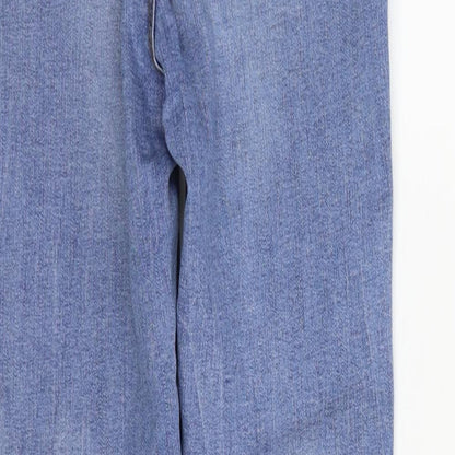 Womens UK Size 12 deniem & co Regular Fit Straight Blue Jeans