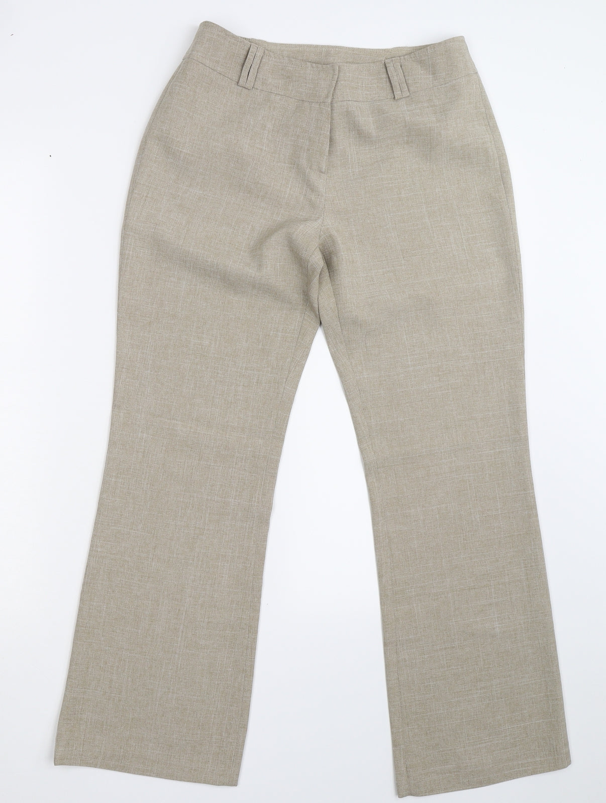 Womens UK Size 10 Dorothy Perkins Regular Fit  Ivory Trousers