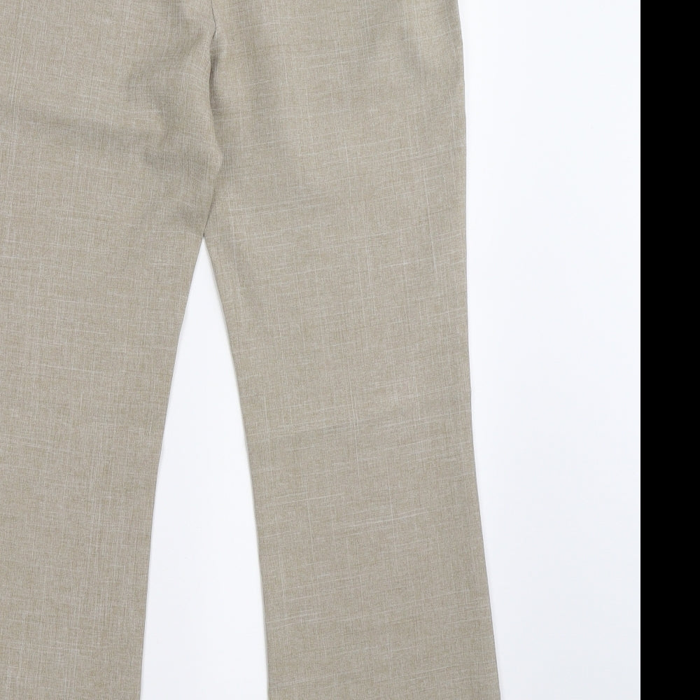 Womens UK Size 10 Dorothy Perkins Regular Fit  Ivory Trousers